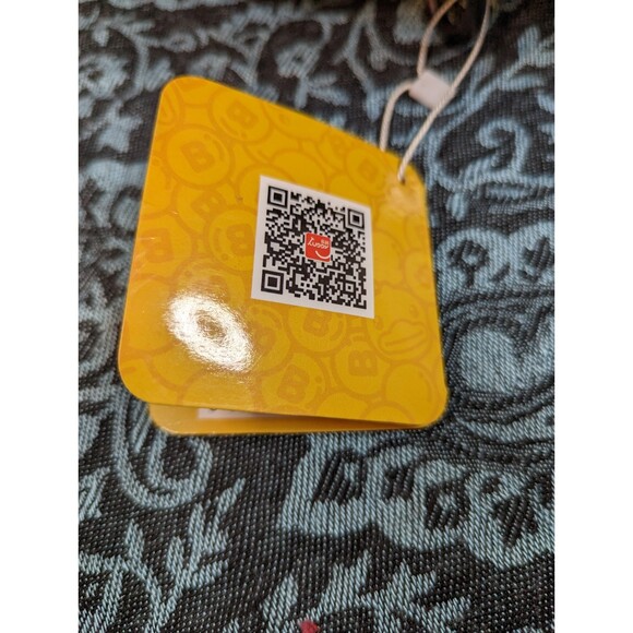 B Duck Yellow Gray Backpack Diaper Bag Kids Carryall NWT - Picture 11 of 12